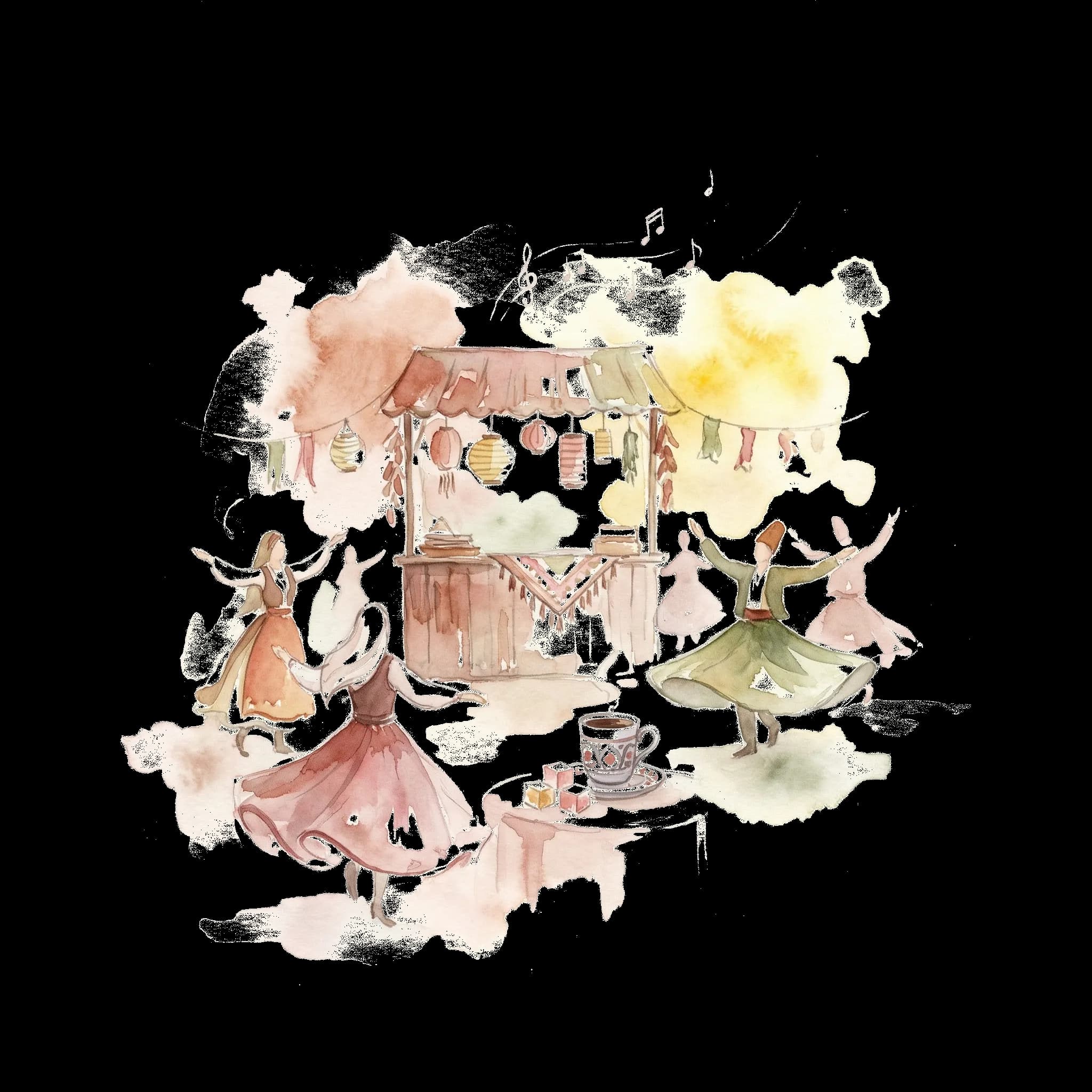 OCTAA booth and performers at the Irvine Global Village Festival