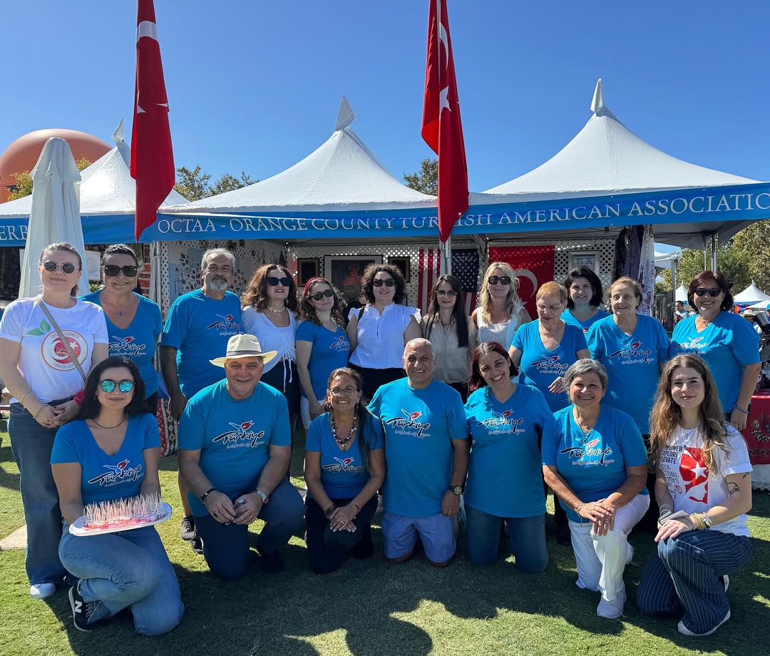 OCTAA booth and performers at the Irvine Global Village Festival