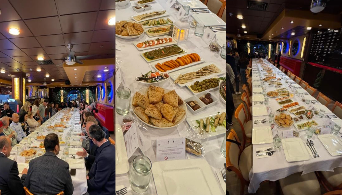 OCTAA iftar gathering at Coach's Mediterranean Grill