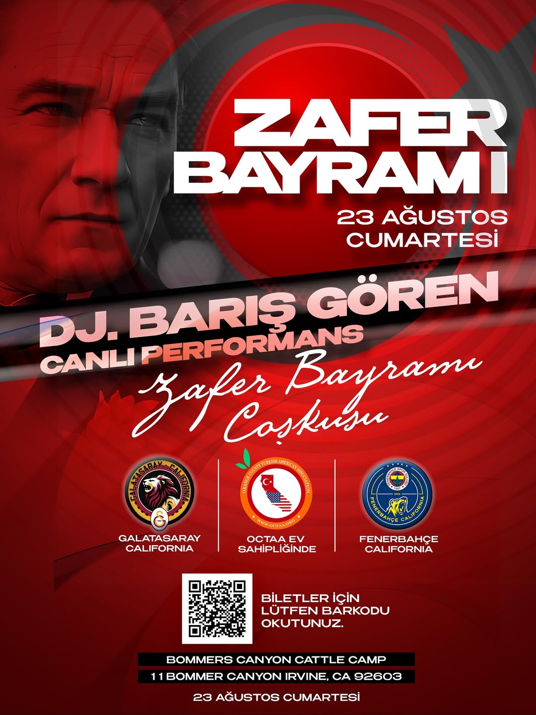 OCTAA Victory Day celebration poster